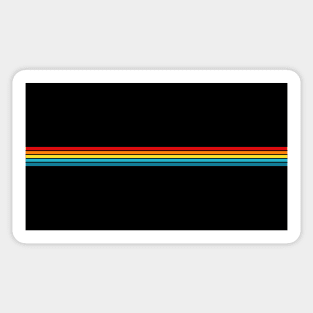 Retro Stripes Sticker